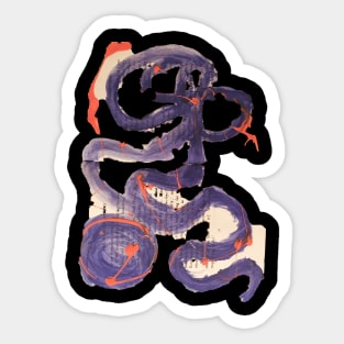 Ladders and snakes Sticker